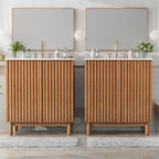 Traditional Bathroom Vanity With Ceramic Sink